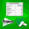 thumbnail image 3 of Goma de mascar Trident sin azúcar sabor a yerbabuena 18 pzas, 3 of 4