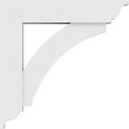 thumbnail image 3 of 3"W x 20"D x 20"H Standard Thorton Architectural Grade PVC Bracket with Traditional Ends, 3 of 11