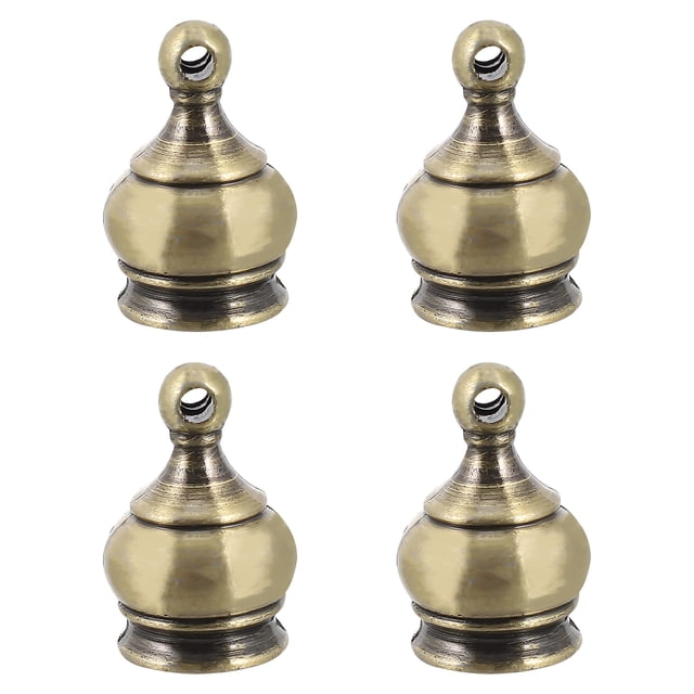 MIANGASTORE 4pcs Finial For Lamp Floor Lamp Light Knob Decor Light Screw Caps Replacement