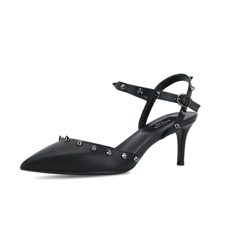 

Studded Mid Heel Slingbacks