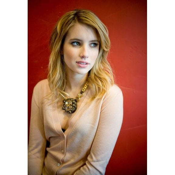 Emma Roberts poster Metal Print 12x16 Large Print on Metal 12x16 Square Adults Poster Time