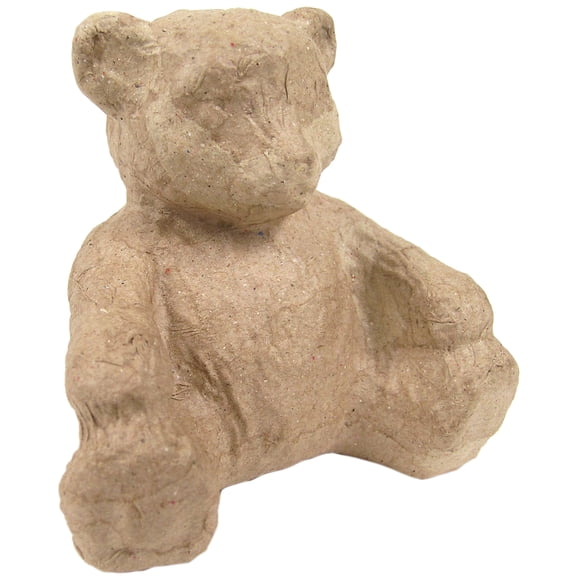 Decopatch Paper-Mache Figurine 4.5"-Bear