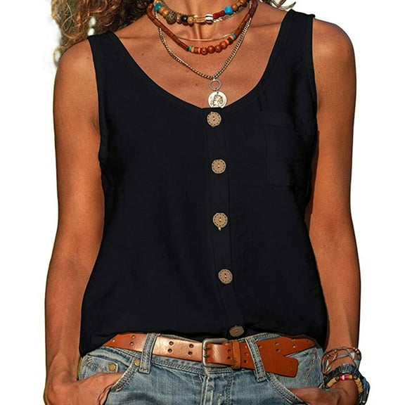 Womens Cropped Sweater Vest V Neck Button Down Y2k Crop Knit Summer Trendy Sleeveless Chunky Tank Tops