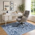 thumbnail image 3 of GLATTICE 5x7 Washable Rugs for Living Room Non-Slip Blue Rugs Thin Printed Floor Carpet for Bedroom Dining Room Playroom Indoor Office, 3 of 7