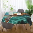thumbnail image 6 of BZSMCE Square Tablecloth Sea Turtle Pattern Tableclothes, 6 of 9