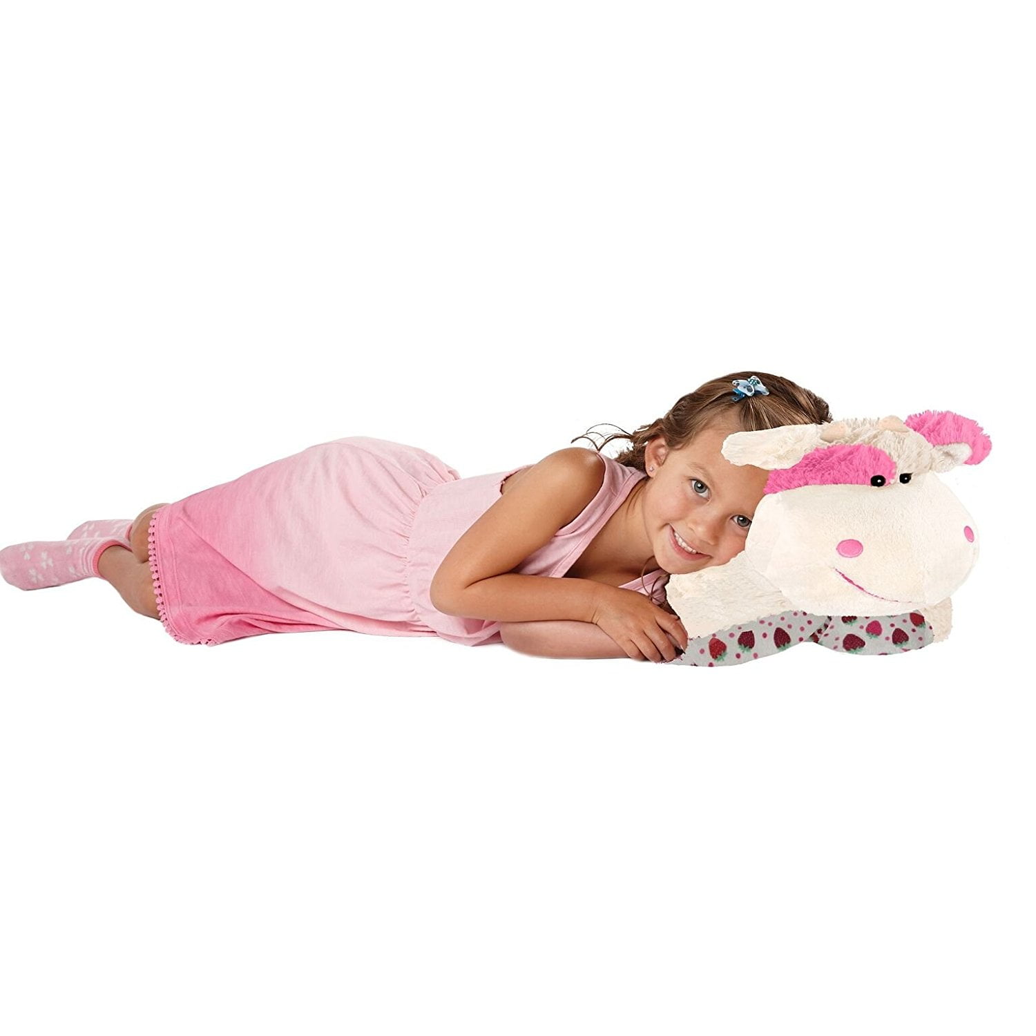 pillow pet cow strawberry