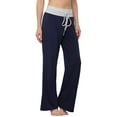 thumbnail image 3 of JuneFish Women Wide Leg Pants Casual Stretch Yoga Pant Palazzo Lounge Pants, 3 of 7