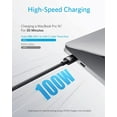 thumbnail image 2 of Anker 333 USB C to USB C Cable 3.3ft+6ft+10ft Nylon, 100W Fast Charge for Phone,Laptop, 2 of 6
