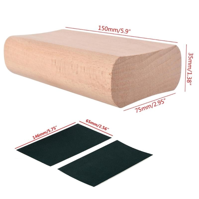 CEORPER Guitar Fingerboard Radius Sanding Block Fret Leveling Luthier for Guitar Fret