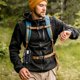 thumbnail image 2 of RV Black-Riñonera para Hombre Bolso Bandolera Multifuncional de Nailon Bolso para Dispositivos para teléfono, Camping, Senderismo, Ciclismo, Escalada y Viajes, 2 of 5