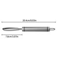 thumbnail image 3 of HBFAGFB New Model 304 Stainless Steel Multifunctional Fruit Pitter Tool, Pineapple Corer Slicer, 3 of 3