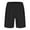 Black, variant on Clearance Mens Shorts, Men Casual Fashion Sports-dry Elastic Mid-waist Lace-up Shorts