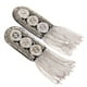 thumbnail image 4 of 1 Par De Flecos De Plata Borla Cadena Borla Epaulet Hombro Placas Insignia, 4 of 8