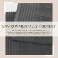 thumbnail image 4 of Ultra-Soft Featherspun Cotton Quick-Dry Hand Towel Set (6 Pack, Dark Grey), 4 of 6