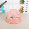 thumbnail image 6 of 10 Inch Cake Holder with Cover Pie Carrier Food Cover Cake Keeper with Dome Lid Portable Cake Cupcake Holder, Container Saver Transporter for Pies Cookies Nuts Fruit Storage, 6 of 9