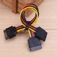 thumbnail image 3 of Extensor Cable 15 Pines Adaptador Cable Extensión Alimentación Cable Divisor Y 8 Pulgadas, 3 of 8