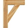 thumbnail image 3 of Ekena Millwork 6"W x 28"D x 36"H Traditional Block Rough Sawn Bracket, Western Red Cedar, 3 of 25
