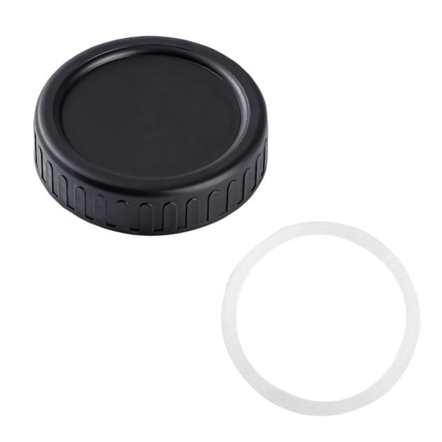 Compact Glass Jar Lid for Small Containers Slim Design Secure Closure & Protective Gasket Modern Minimalist Leakproof -Free Airtight Seal Kitchen Storage Boxes Compatible