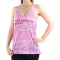 thumbnail image 3 of Material Girl Womens Active Juniors’ Braided-Back Graphic Tank Tops, Violet, X-Large, 3 of 3