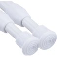 thumbnail image 4 of 6PCS Tension Rods Spring Rod 28 to 48 inch Curtains Rod for Kitchen Window Bathroom(Black), 4 of 9