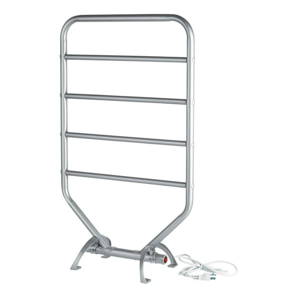 Warmrails Traditional Towel Warmer, Height 34 inch x Width 20.75 inch, Nickel Finish - Model RTS