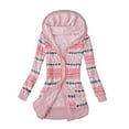 thumbnail image 5 of Ketyyh-chn99 Womens Fashion Casual Long Sleeve Open Front Sweater with Pockets Pink,L, 5 of 5