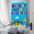 thumbnail image 3 of Canciones Infantiles Cuadro decorativo colgante - Arte de pared - Póster enmarcado - Decoración de pared - Regalos para familia, amigos y aficionados 20*30 cm, 3 of 6