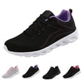 thumbnail image 2 of AUDeals Womens Running Safety Shoes Tennis Gym Sneakers Casual Comfortable Slip On Walking Lightweight Athletic Workout Breathable (Purple, 6.5), 2 of 8