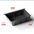 thumbnail image 4 of Car Under Seat Storage Organizer Waterproof Vehicle Storage Box Easy Installation Vehilce Accessories for Car Model Y, 4 of 9