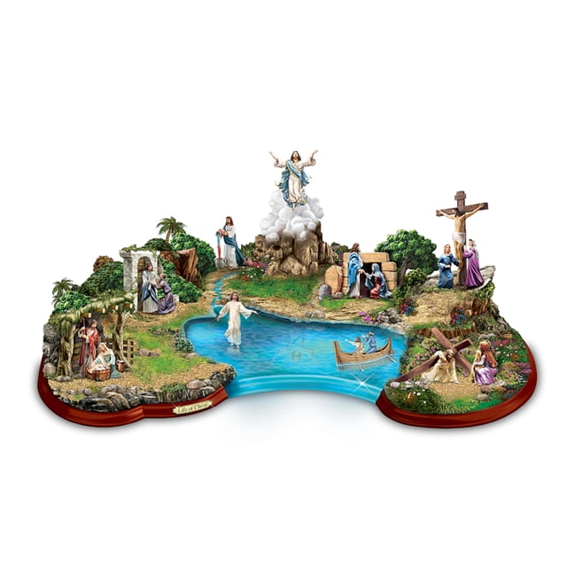 Escultura coleccionable La vida de Cristo de The Bradford Exchange