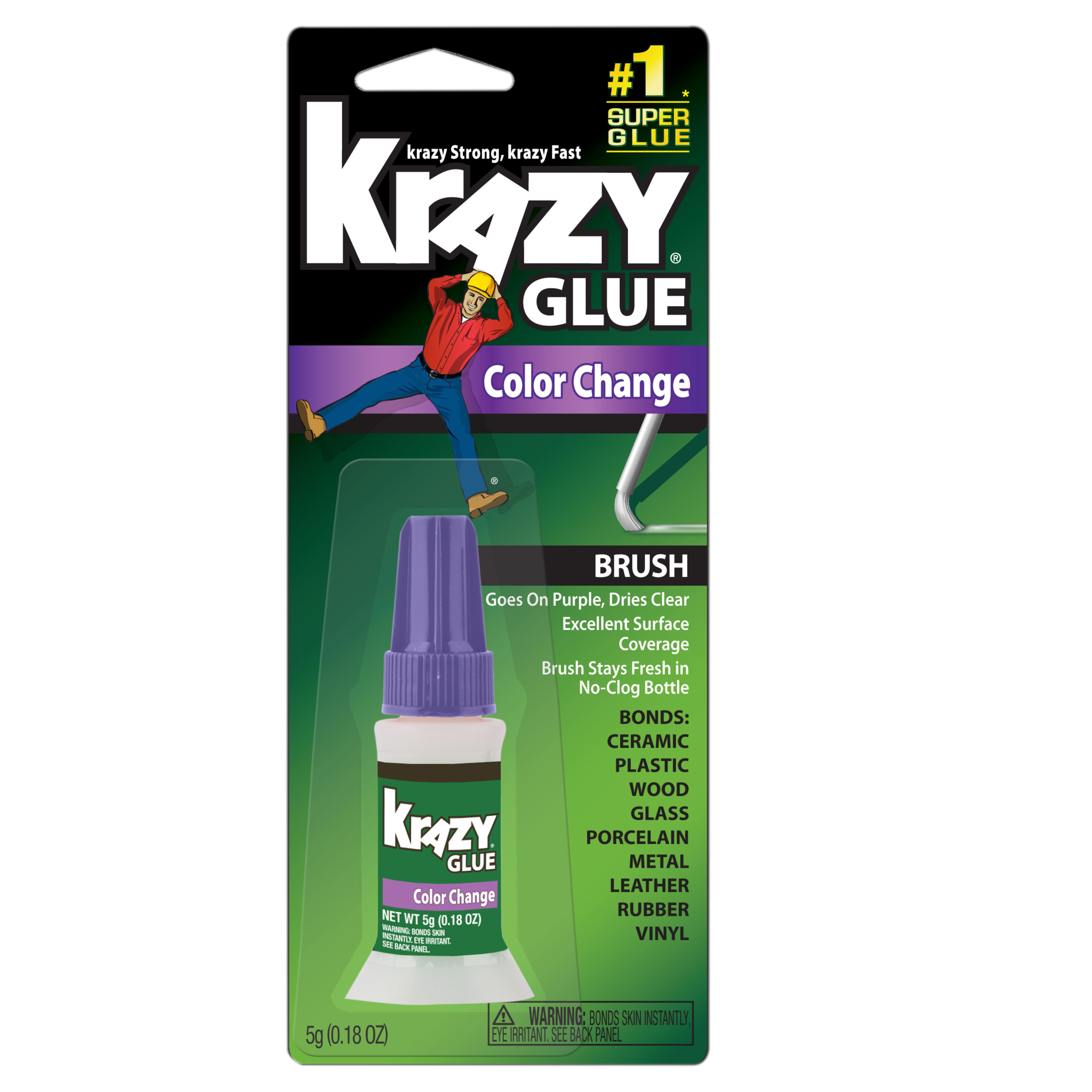 Elmer's Instant Krazy Glue Color Change