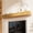 Nature1, variant on Buballino 72x5'' Solid Wood Natural Finish Rustic Fireplace Mantel