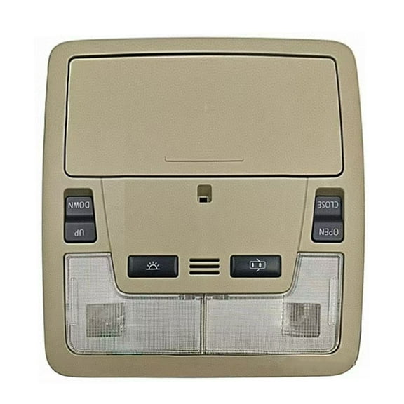 Car Overhead Console with Sunroof Switches Map Reading Light Storage Box for Toyota Camry 2012-2016