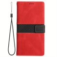 thumbnail image 1 of Luxury Wallet Cards Slot Flip PU Leather Phone Case For Samsung Galaxy S23 S22 S21 Plus Note 10 20 Ultra 4G 5G Magnetic Cover, 1 of 5