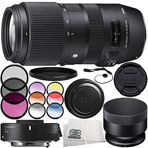 Sigma 100 400mm F 5 6 3 Dg Os Hsm Contemporary Lens For Nikon F 10pc Accessory Bundle Includes Sigma Tc 1401 1 4x Teleconverter For Nikon F More Walmart Com Walmart Com Sigma 100 400mm F 5 6 3 Dg Os Hsm Contemporary Lens For Nikon F 10pc Accessory Bundle Includes Sigma Tc 1401 1 4x Teleconverter For Nikon F More Walmart Com Walmart Com