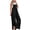 4D# Black, variant on Huankd Linen Overalls for Women Loose Fit Adjustable Straps Bib Jumpsuits Square Neck Wide Leg Gardening Overalls w/Pockets Navy M