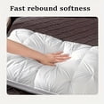 thumbnail image 4 of Luxury Plush Hotel-Style Bed Pillow - Extra Large Deep Comfort, Soft & Pressure-Resistant, Zippered Removable Polyester Cover, Machine Washable, All-Season Elegant Bed Cushion for Home, 4 of 4
