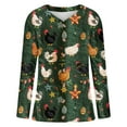 thumbnail image 5 of LOVZFMLL Cardigan pour Femmes Action de Grâce Dames Haut en Tricot à Boutons Imprimé à Manches Longues Veste Décontractée, 5 of 5