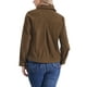 thumbnail image 3 of Chaqueta de pana INSPIRE CHIC para mujeres, casual, de manga larga, abrigo de otoño, chaqueta con botones, talla XL, marrón, 3 of 5