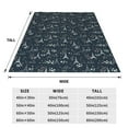 thumbnail image 3 of Vsdgher Romantic Eiffel Tower Ultra-Soft Micro flannel Blanket Throw Blankets for Couch Sofa, Bed (4 sizes)-40"x30", 3 of 7