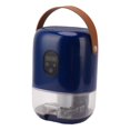thumbnail image 3 of Deshumidificador pequeño Pantalla de 40 W Temporizador de funcionamiento silencioso Control automático de humedad Drenaje Tanque de agua de 1000 ml para el hogar Dormitorio Azul Enchufe de l, 3 of 10