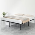 thumbnail image 4 of 14 Inch Full Size Bed Frame with Storage, Metal Platform Full Bed Frame, No Box Spring Needed/Steel Slat Support/Easy Assembly (Full), 4 of 8