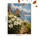 thumbnail image 3 of Qisvanset 12x16 Inch Lilies of the Field Bible Canvas Wall Art, Jesus Sermon Sketch Art Household Wall Decoration, 3 of 8