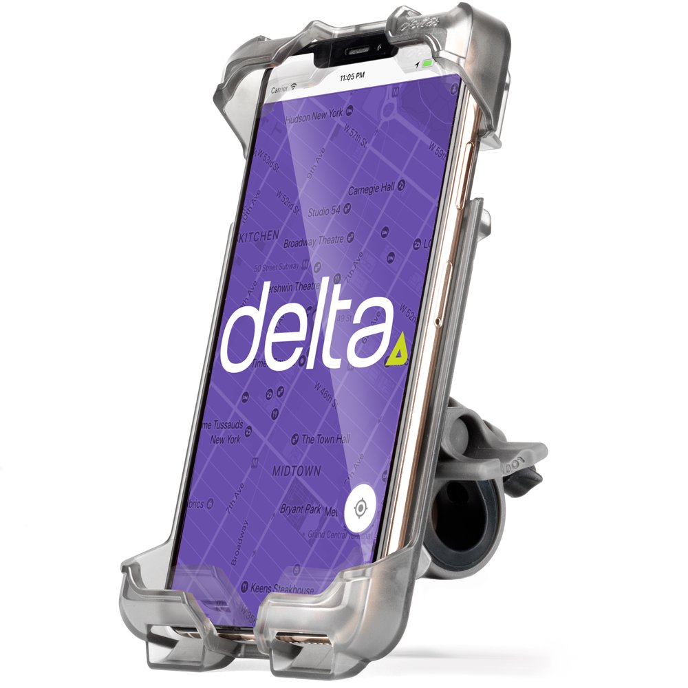 Delta Smart Cell Phone Bike Holder Caddy Mount Case for iPhone Android