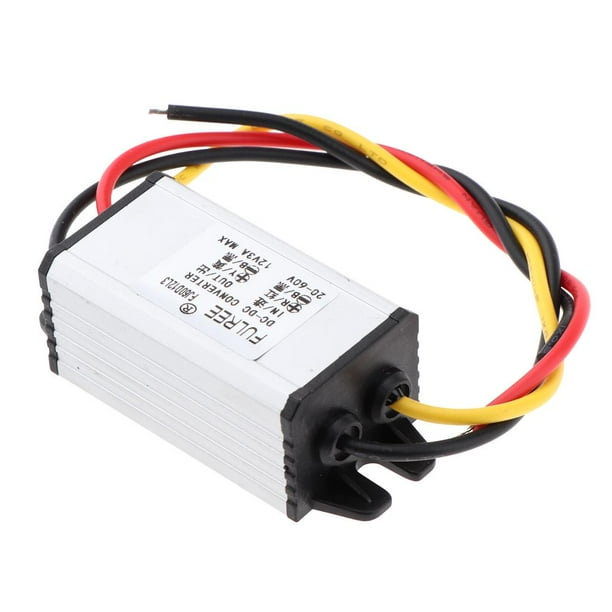 1 paquete 20-60V a 12V 3A 36W Convertidor de voltaje reductor Regulador de voltaje reductor # 2