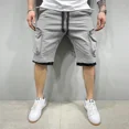 thumbnail image 6 of Men's Shorts 2023 Summer Quick-drying Jogging Short Pants Casual Fitness Streetwear Men Multi-pocket Sport Cargo, 6 of 6