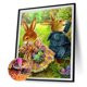 thumbnail image 1 of Cuadros Decorativos 5D DIY Diamond Painting Rabbit Full Round Drill Home Art Decor (V1940) Likrtyny embutido en tela, 1 of 9
