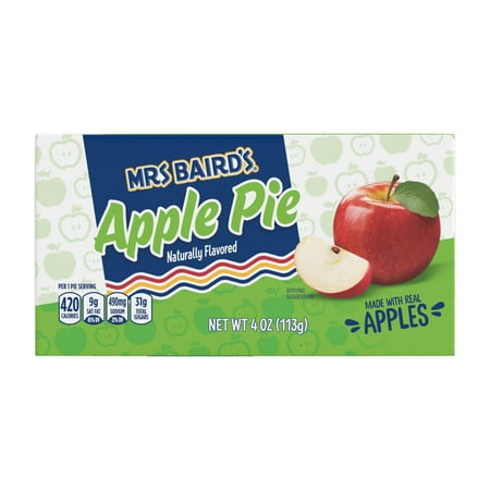Mrs Baird's Apple Pie, 4 oz, Mini Pies, Box