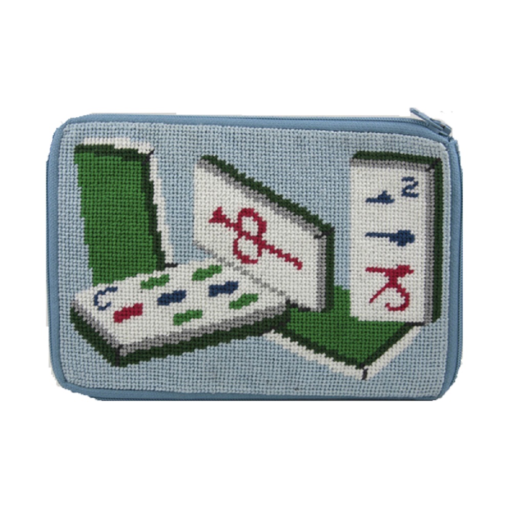 Stitch /& Zip Needlepoint Half Specs Case Kit SZ15 Shells