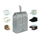 thumbnail image 4 of Bolsas de almacenamiento de zapatos de viaje portátiles Bolsa de zapatos Organizadores de embalaje livianos para gris 210D 37cm, 4 of 7